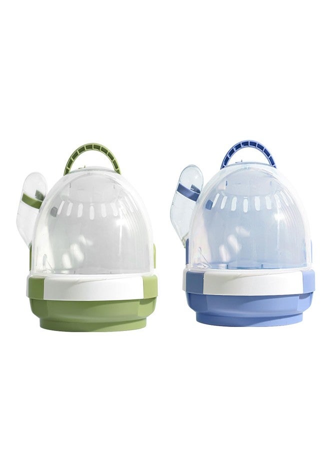 BANYUP Pet for Hamster Carry Cage Small Animals Portable Travel Cage with Water Bottle Guinea Pigs Outgoing Carry Case Travel Pet House for Outdoor - Image 2